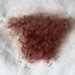 Professional Quality Fine Lace Red Ginger Human Hair Pubic Wig