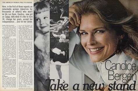 Take A New Stand Candice Bergen Vogue June 1976