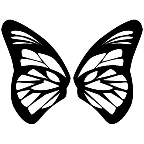 Decorative Butterfly Wings Sticker