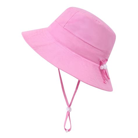 Simplicity Baby Girl Bucket Sun Hut For Summer Wide Brim Beach Hat Upf