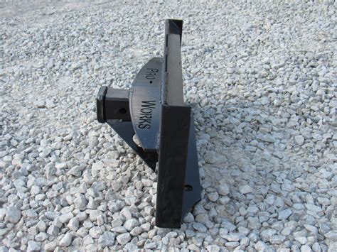 Mini Skid Steer To Trailer Receiver Hitch Attachment Free Shipping
