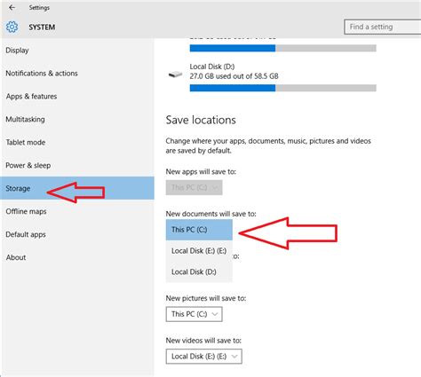 Learn New Things How To Change Default Save Location In Windows 10 Pc