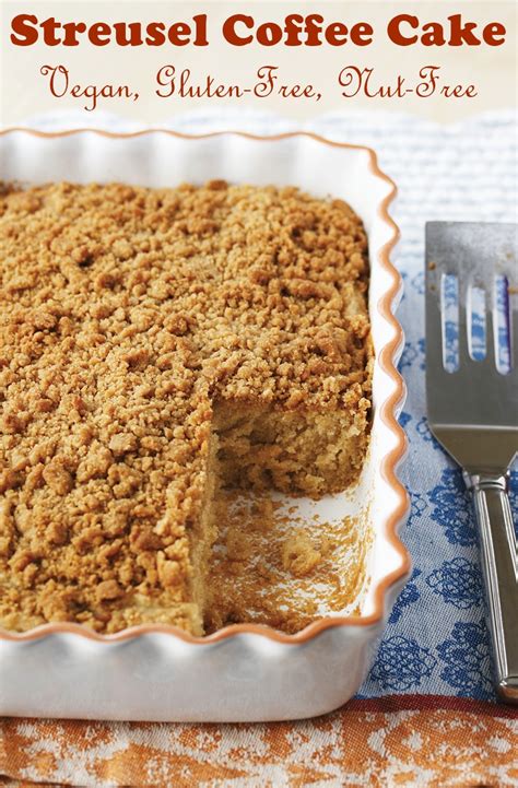 A little butter, arrowroot starch and milk and you have a biscuit worthy of breakfast, lunch or dinner. Gluten-Free Coffee Cake with Streusel Topping Recipe - Go ...