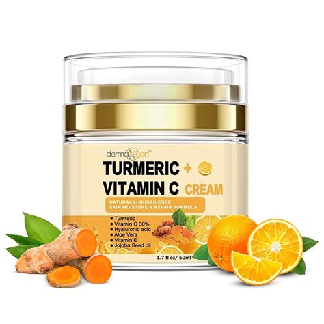 Amazon Com DERMAXGEN Turmeric 30 Vitamin C Face Glow Boosting