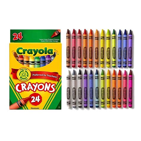 Crayola Crayons 24 Colors Shopee Philippines