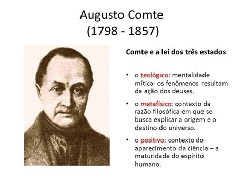 La Teoría Positivista De Augusto Comte Descubre Sus Principios