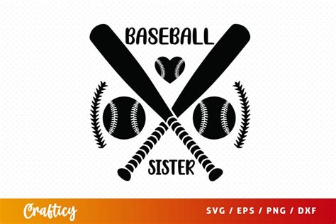 Baseball Sister Svg 2932887