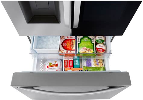 Lg Lrfoc S Inch Counter Depth Max Smart French Door Refrigerator