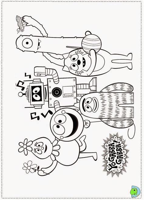 Desenhos De Muno De Yo Gabba Gabba Para Colorir E Imprimir Porn Sex