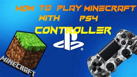 Maybe you would like to learn more about one of these? HOW TO PLAY MINECRAFT PC WITH PS4 CONTROLLER - YouTube