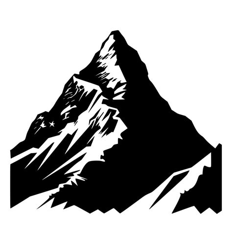 Majestic Mountain Svg Image For Cricut Silhouette Laser Instant