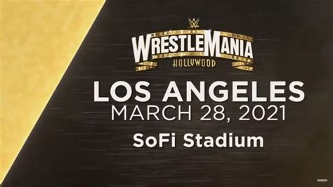 But sofi stadium won't be the only la venue to host wrestling fans in 2021. SoFi Stadium to host Wrestlemania 37 in 2021 - YouTube