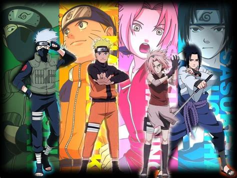 Team 7 Naruto Shippuden Anime Naruto Shippuden Characters Naruto