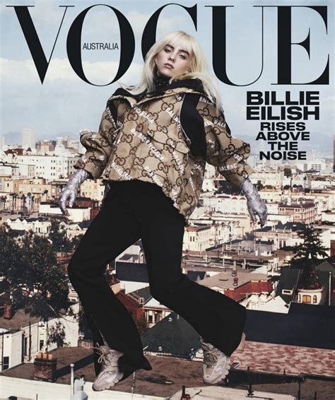 Billie Eilish In Vogue Magazine Australia August 2021 Issue Hawtcelebs
