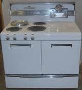 Images of Vintage Electric Stoves