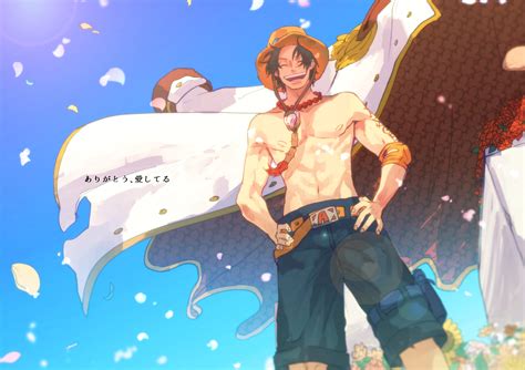 Ace had another tattoo on his upper left bicep that spells asce vertically. One Piece Ace Wallpaper (69+ images)