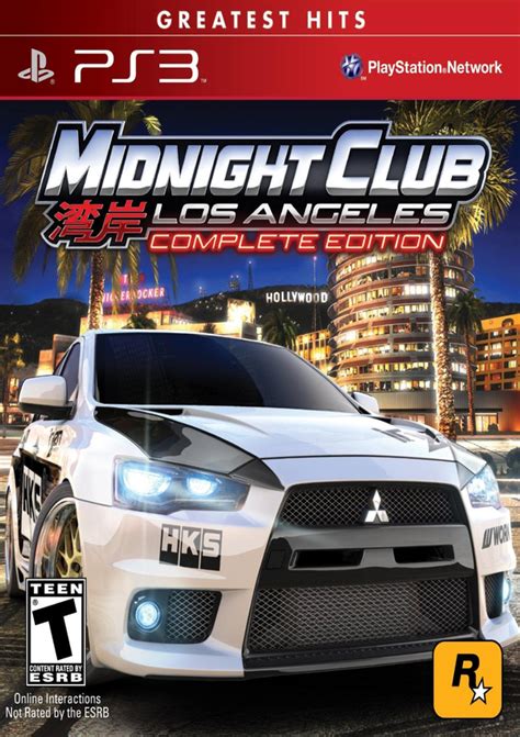 Midnight Club Los Angeles Complete Edition Ps3 Ps4 Oyun