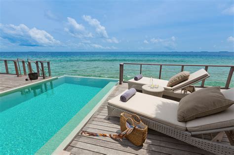 Lets Escape To Dusit Thanimaldives Pool And Overwater Villa View