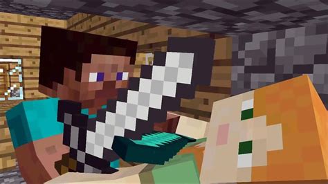 Minecraft Steve Kissing Alex ~ Lego Minecraft Survival 27 Giblrisbox Wallpaper