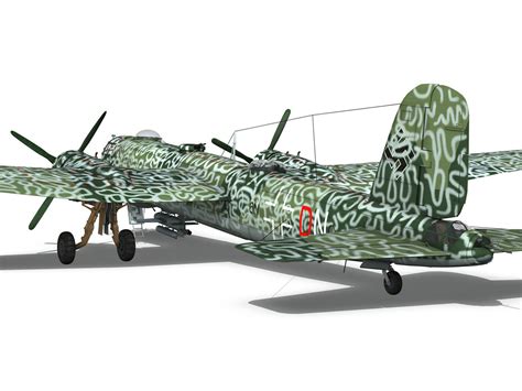 Heinkel He 177 A 5 Greif 6ndn 3d Model Cgtrader