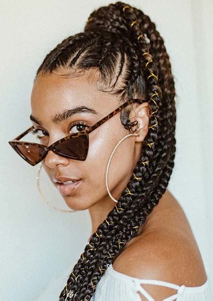 63 Best Braided Ponytail Hairstyles For 2020 Stayglam