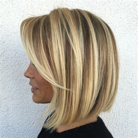2021 Popular Classic Layered Bob Hairstyles For Thick Hair