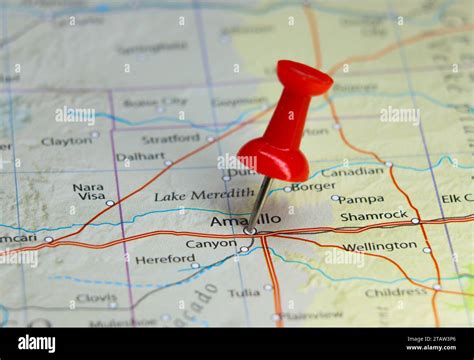 Amarillo Texas Map Hi Res Stock Photography And Images Alamy