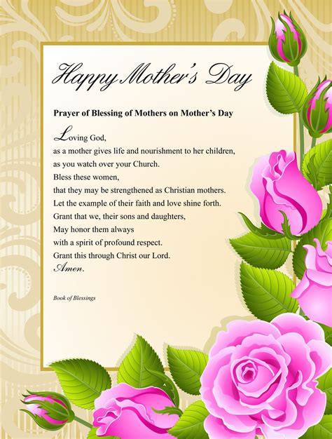 Prayers For Mothers Day 2020 Design Corral