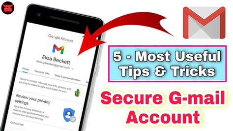 Secure Gmail Account From Hackers How To Secure Gmail Account In