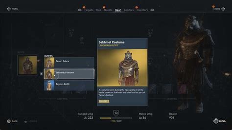 Assassins Creed Origins Outfit Unlock Guide
