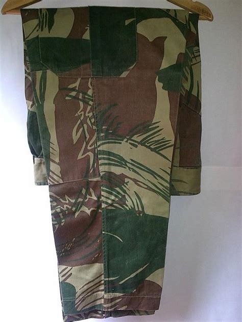 Uniforms Rhodesian Bush War Camo Trousers Was Sold For R150000 On 3
