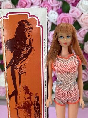 Vintage 1966 Barbie Twist N Turn TNT Titian Red Hair With Box EBay