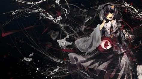 Black Haired Anime Character Painting Hd Wallpaper Wallpaper Flare