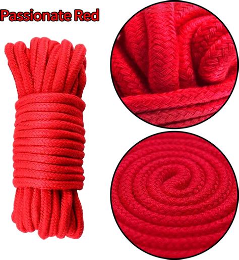 Casewin Braided Twisted Silk Ropes 8mm Diameter Soft Solid Braided
