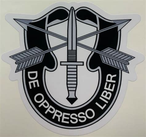 Us Army Special Forces Crest Sticker Waterproof D260 Ebay