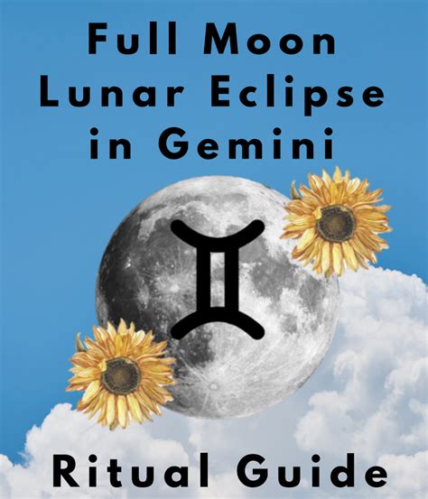 Full Moon In Gemini Ritual Guide — Gabriela Herstik
