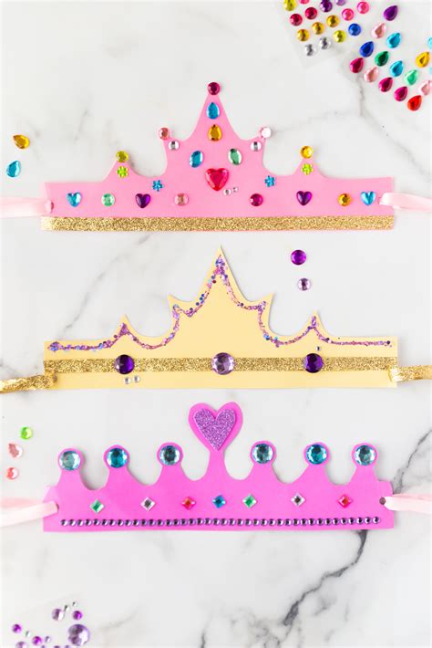 Diy Princess Crowns Made To Be A Momma