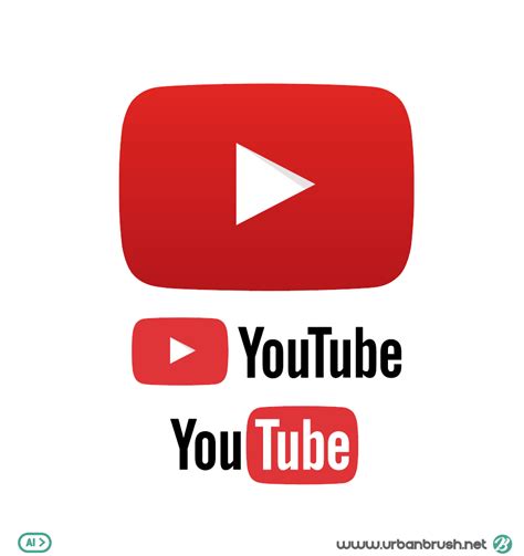 Youtube Logo Ai File Free Vector Download Urbanbrush