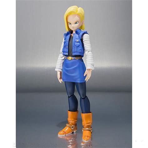 Shf S H Figuarts Anime Dragon Ball Z Android No 18 Lazuli Pvc Action Figure Collection Model