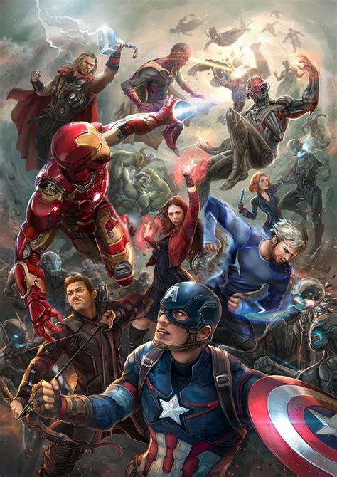 Avengers Fan Art Wallpaper