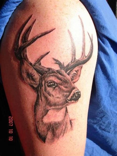 Whitetail Deer Tattoos Whitetail Deer Tattoos My Favourite Whitetail
