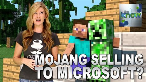Is Minecraft Creator Notch Selling Mojang To Microsoft The Know Youtube