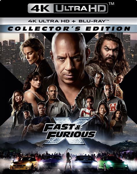 Fast And Furious 10 Fast X 4k Ultra Hd Blu Ray Film