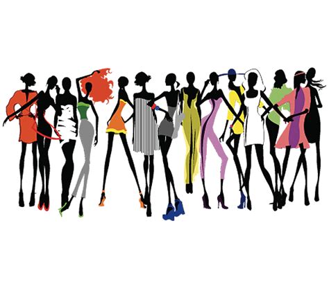 Fashion Show Runway Clip Art A Group Of Beautiful Women Png Download