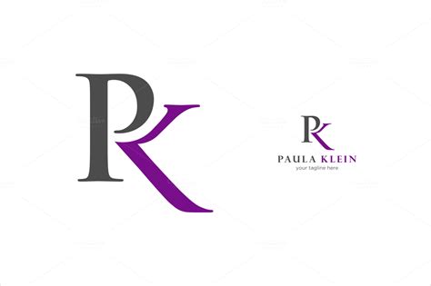 Pk Logo Logo Templates On Creative Market