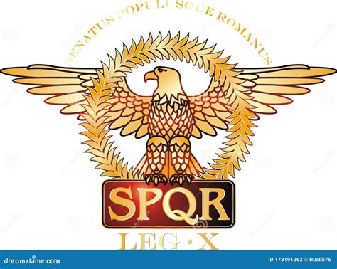 roman legion symbols spqr