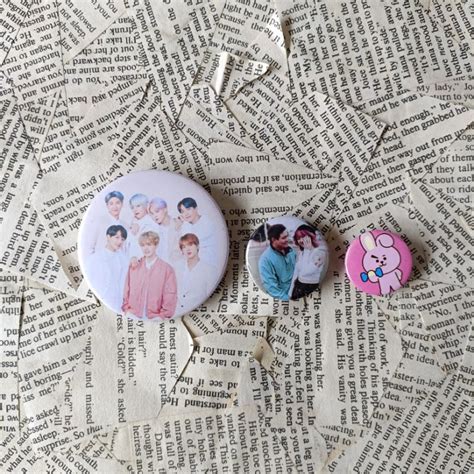 Button Pins Customized Available Shopee Philippines