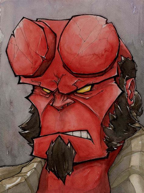 Hellboy Hellboy Art Cartoon Art Cartoon Art Styles