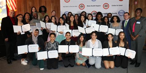Public Health Youth Ambassadors Receive National Recognition Health