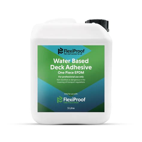 Water Based Deck Adhesive For EPDM Rubber Roofing Membranes and Timber